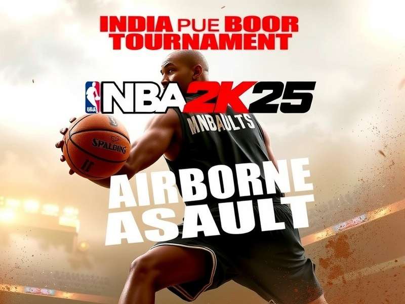 NBA 2K25 Airborne Assault Game Cover